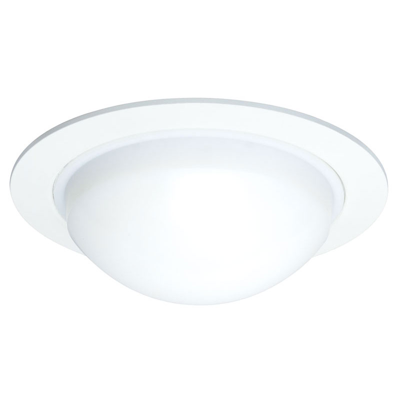 211 Series 5 Inch Dome Lensed Shower Trim by Juno Lighting 211PW