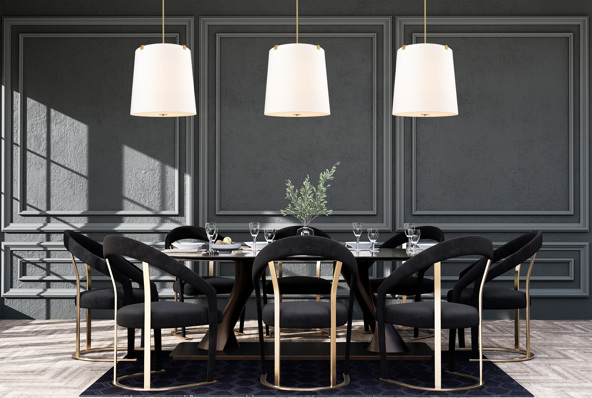 Weston Pendant by Z-Lite | 3502P18-MB | ZLT1297940