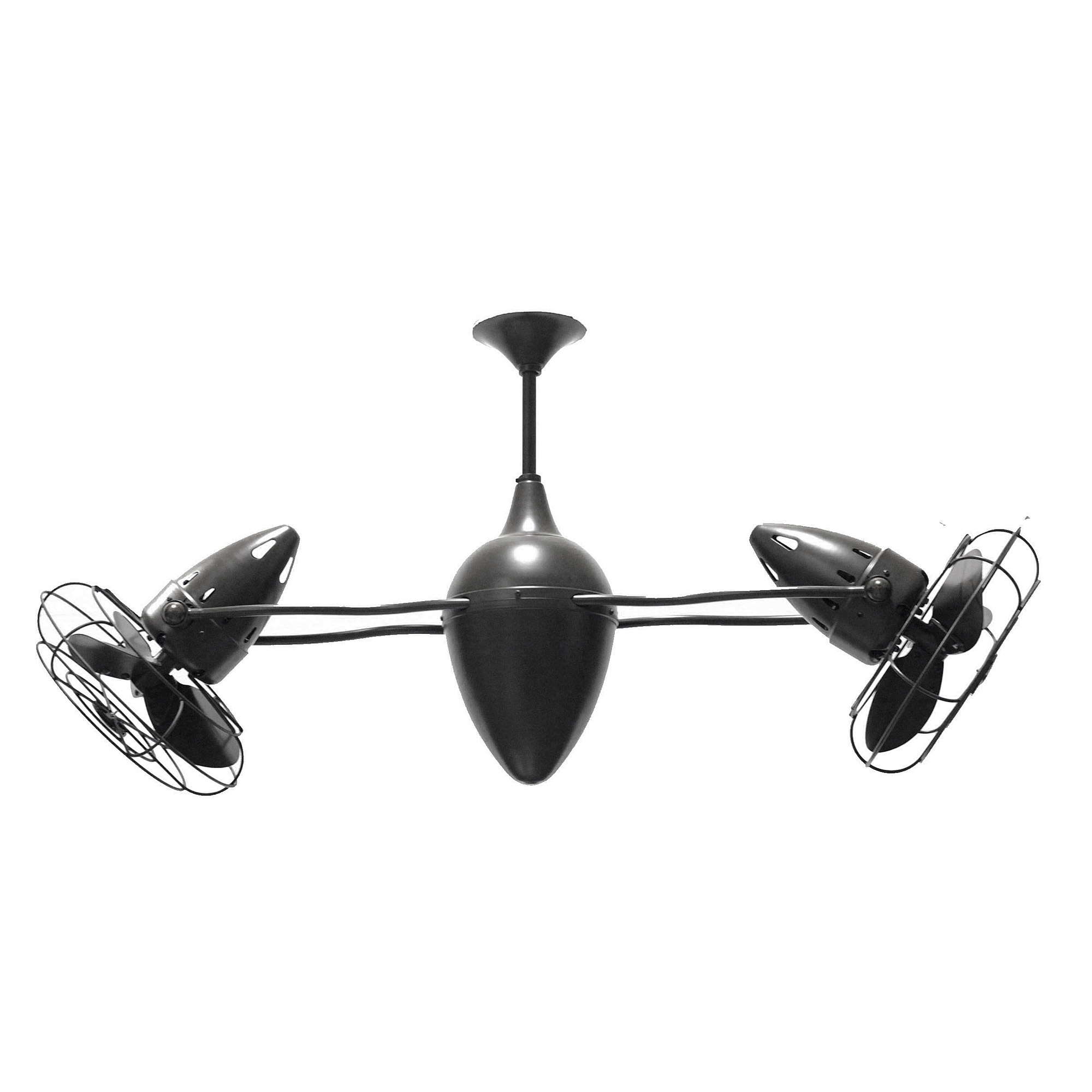 Ar Ruthiane Metal Ceiling Fan by Matthews Fan Company | AR-BK-MTL ...