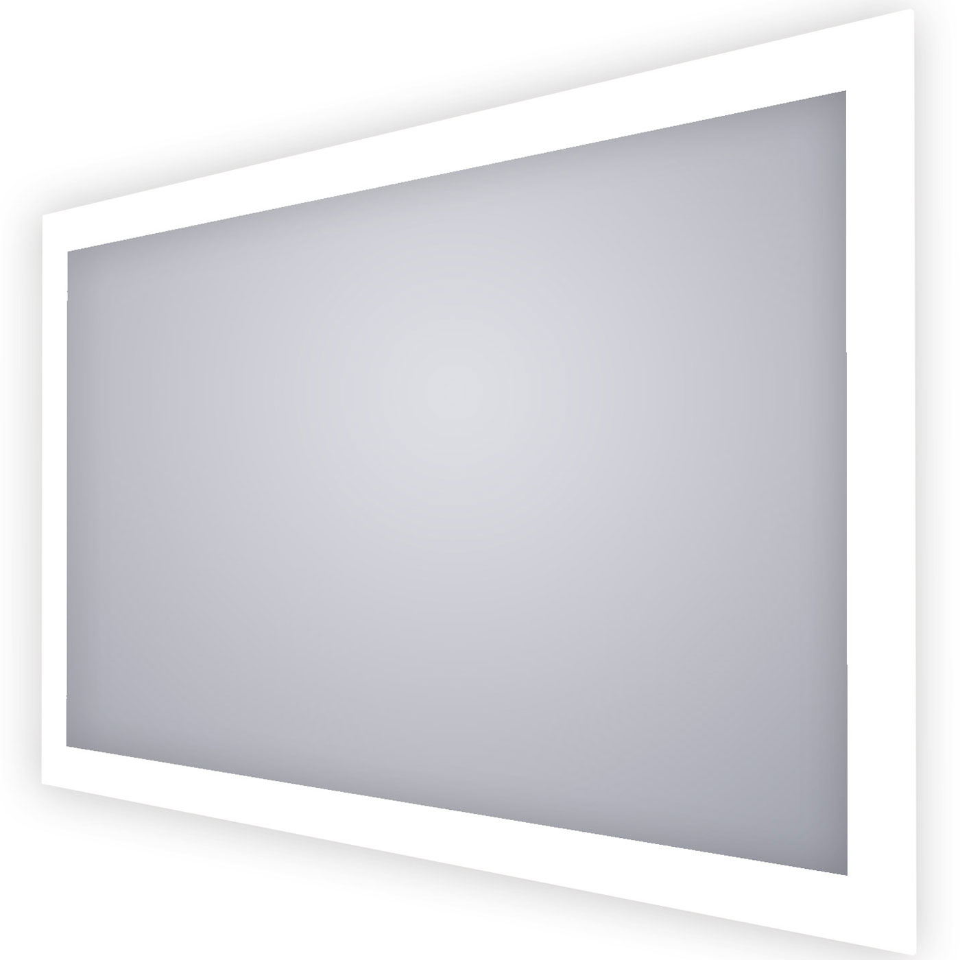 Silhouette Rectangle Lighted Mirror by Electric Mirror | SIL