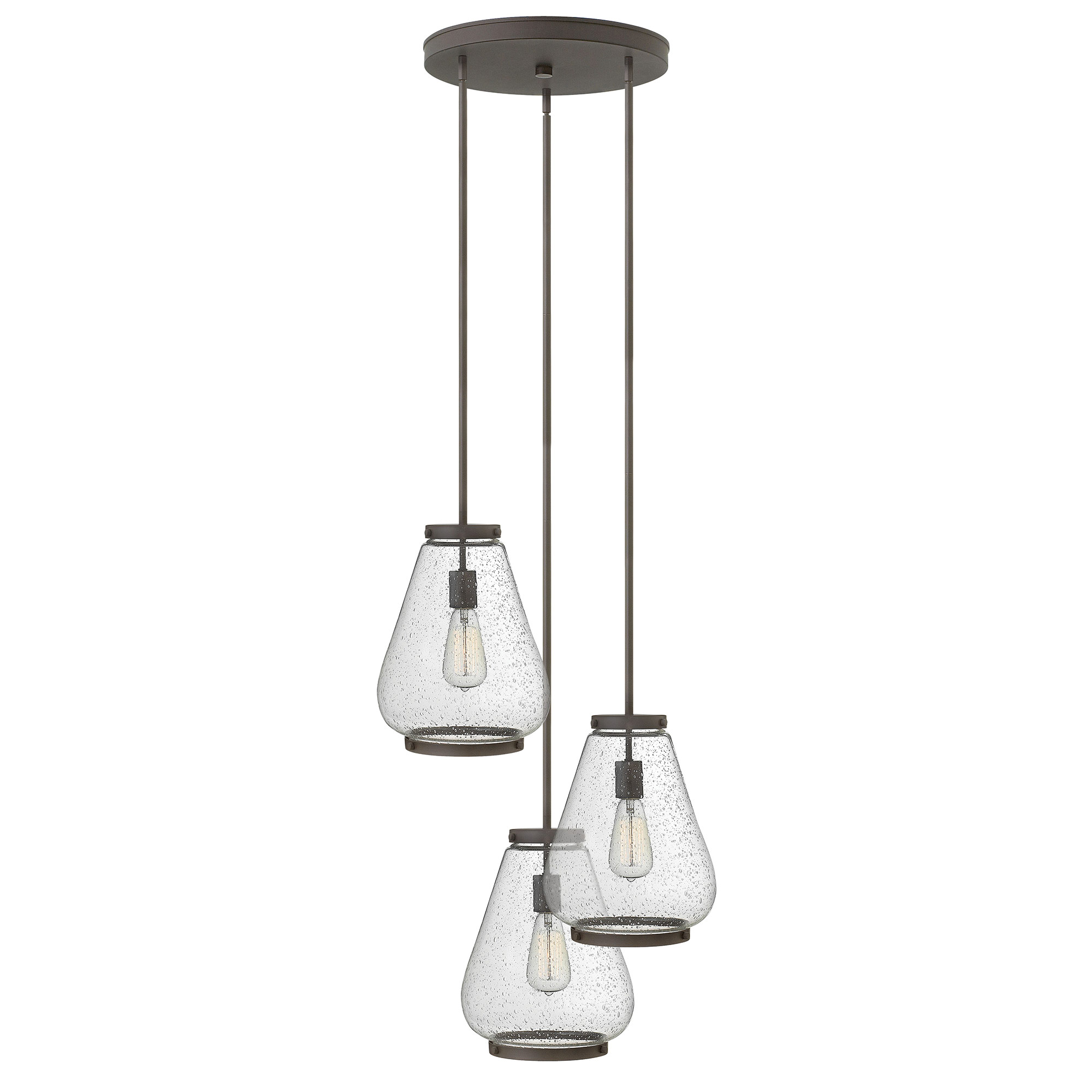 Finley Pendant Trio By Hinkley Lighting 3686oz Finley Pendant Trio By Hinkley Lighting
