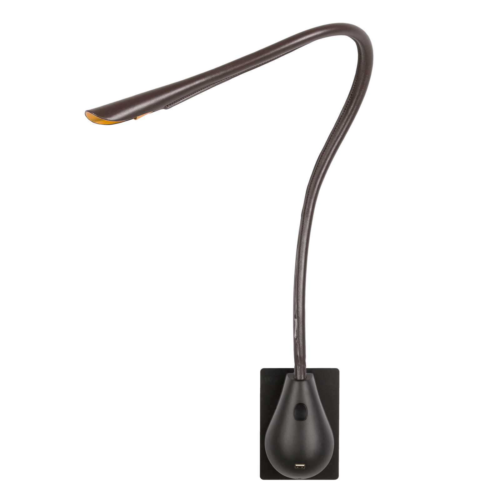 Cobra 90 Leather Wall Sconce By Innermost Wc078390 10 Inn363861