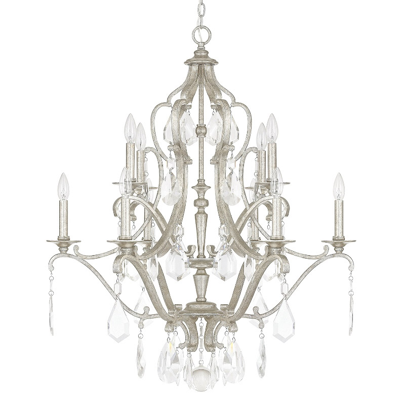 Blakely Crystal Chandelier By Capital Lighting 4180as Cr Blakely Crystal Chandelier By Capital Lighting