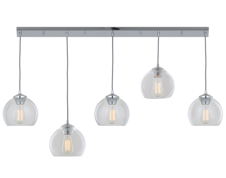 Oberon Linear Multi Pendant By Dvi Lighting Dvp13202ch Cl Oberon Linear Multi Pendant By Dvi Lighting
