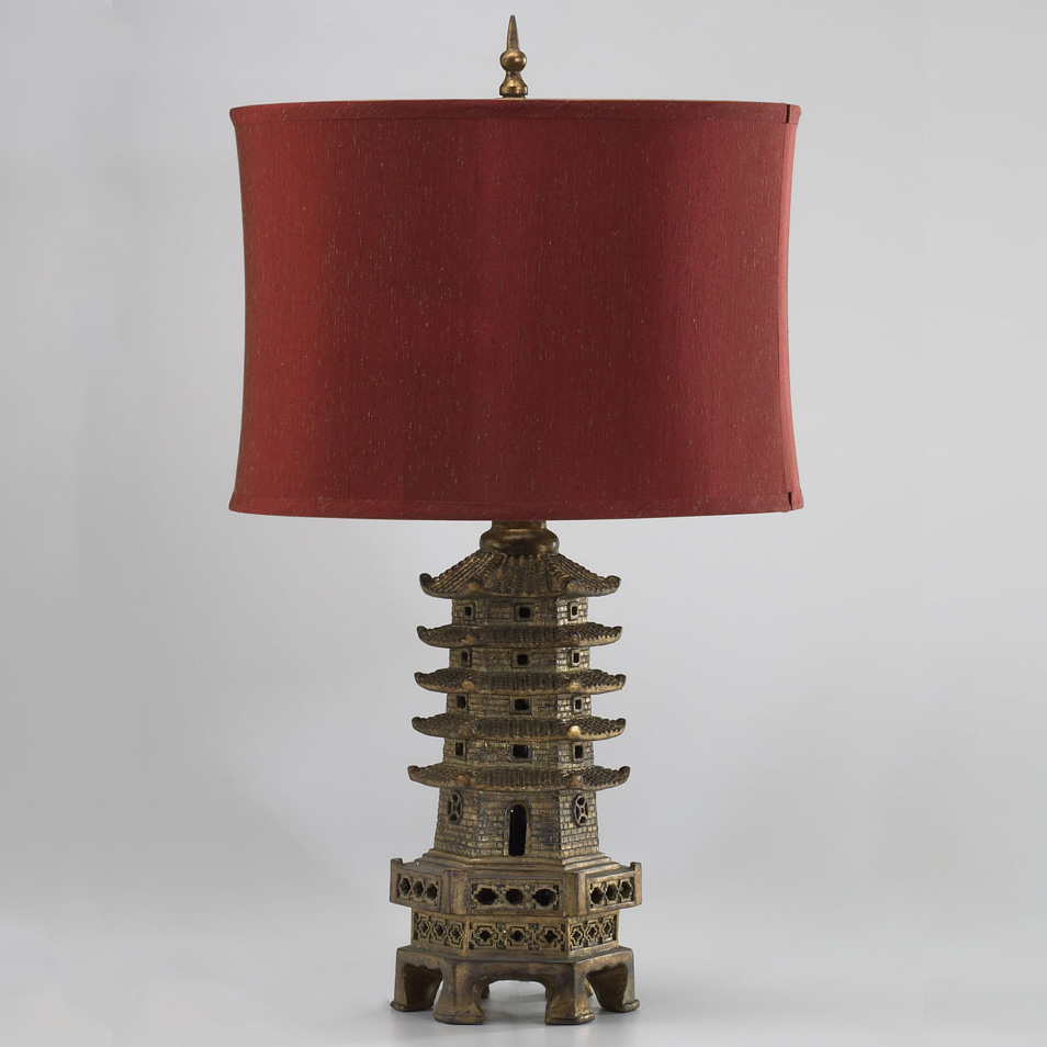 pagoda table lamp