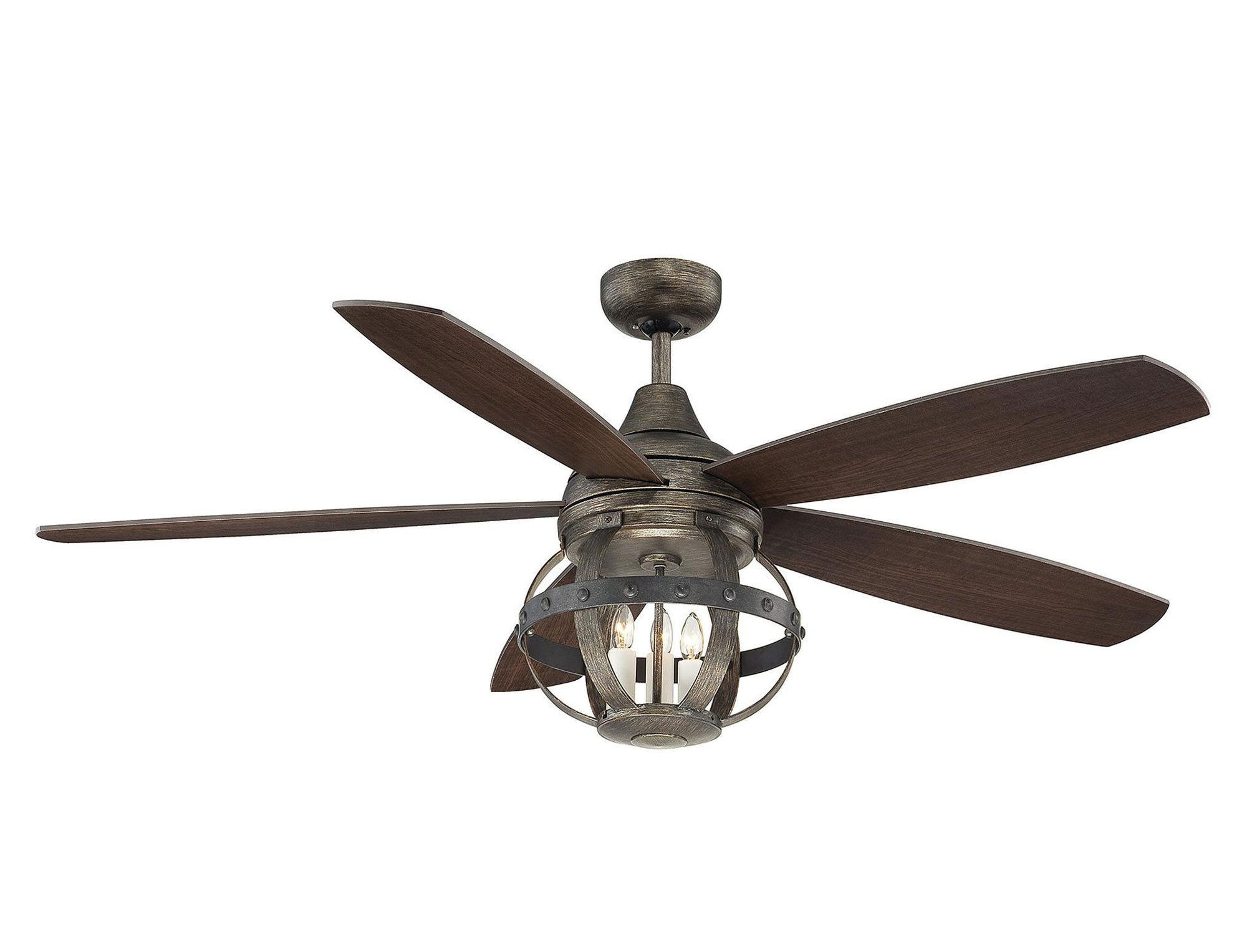Alsace Ceiling Fan with Light by Savoy House 528405CN196 SVY399672