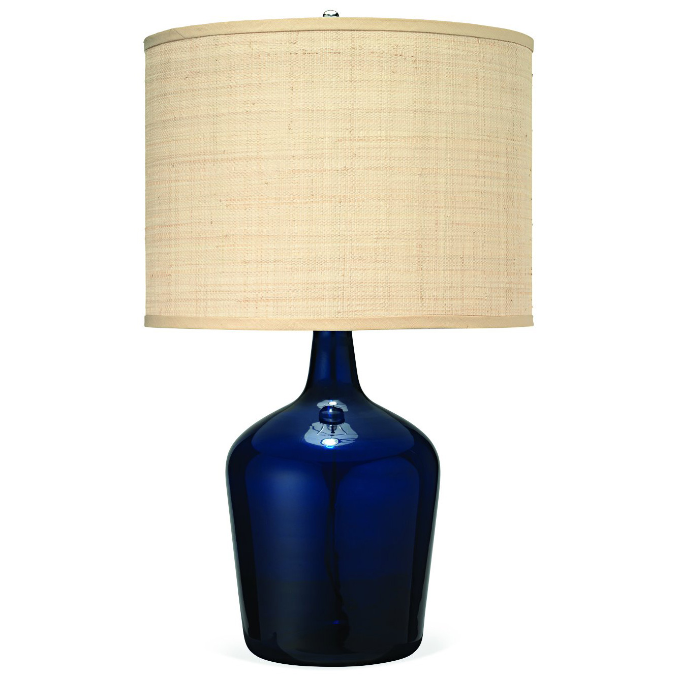 Plum Jar Table Lamp Navy Glass By Jamie Young Company 1jar Mdbl Jyc400733 Plum Jar Table Lamp Navy Glass By Jamie, Plum Table Lamp Shade