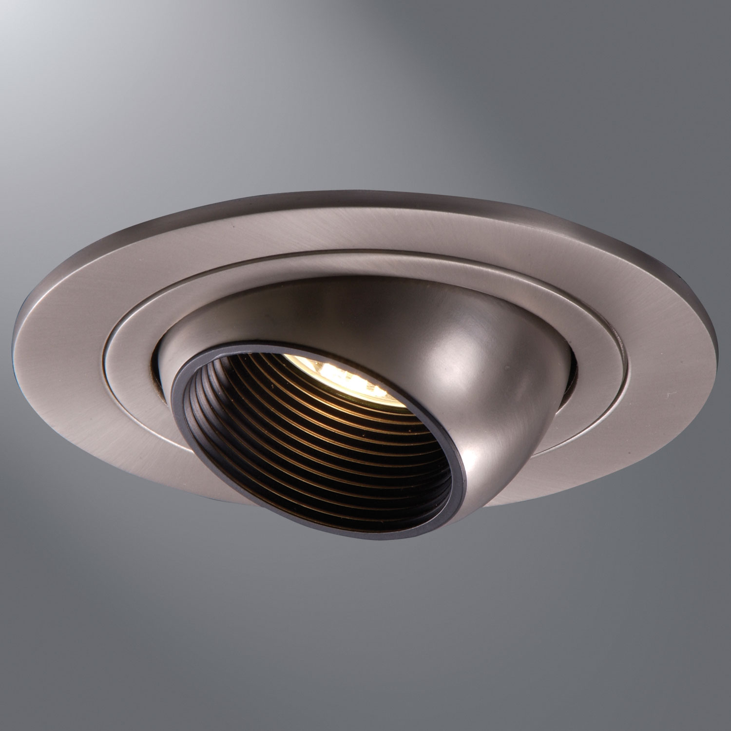 1498 4 Inch Adjule Eyeball With Baffle Trim By Halo 1498sn