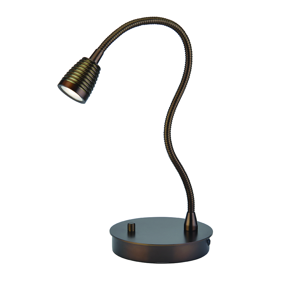 Taskwerx Flex Gooseneck Task Lamp By Access 72001ledd Brz