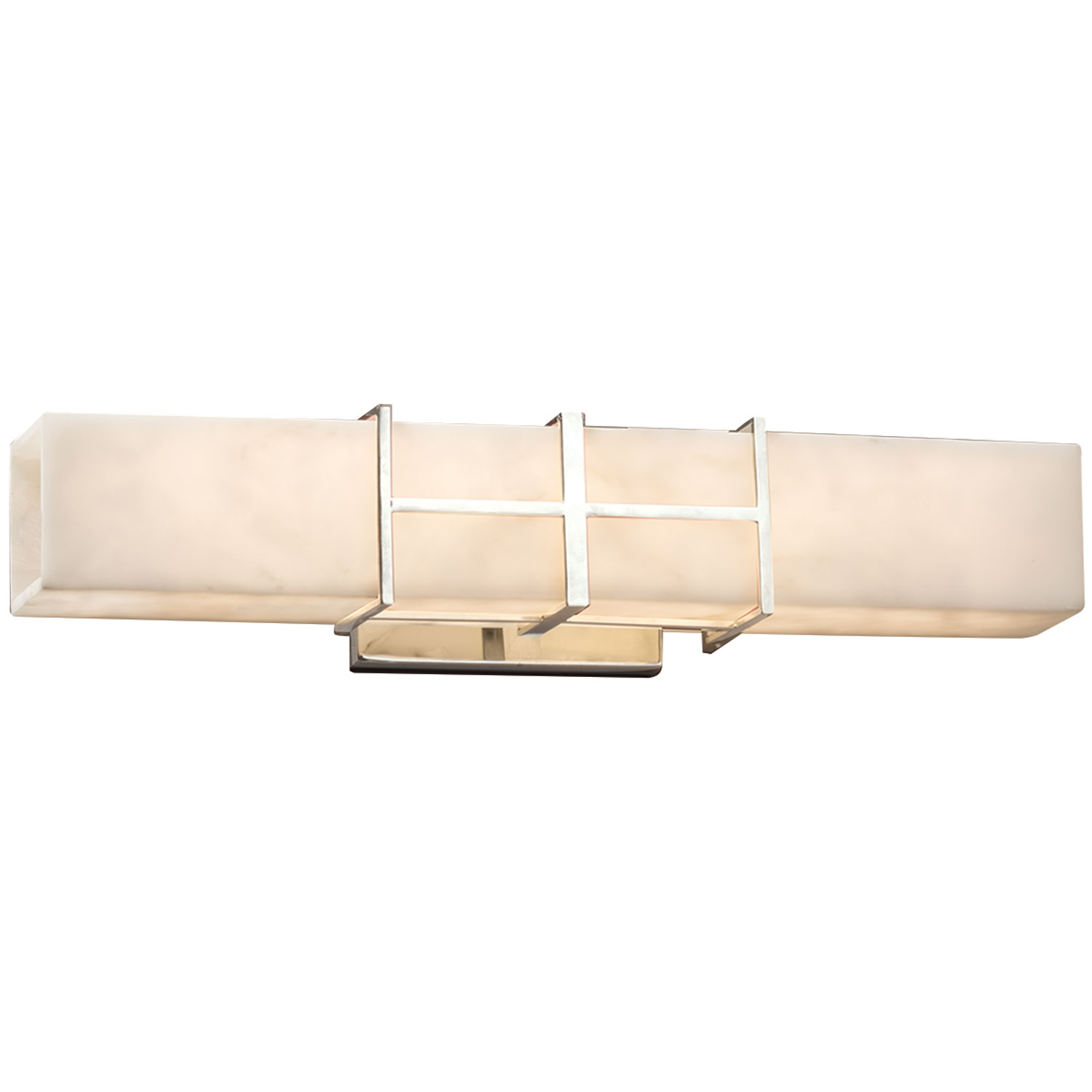 Structure Linear Bathroom Vanity Light by Justice Design | CLD-8640-CROM