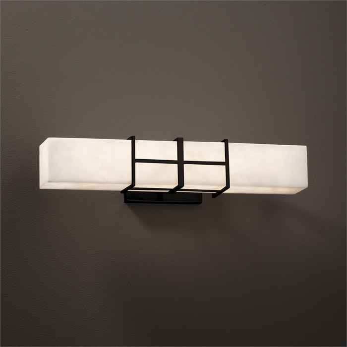 Structure Linear Bathroom Vanity Light by Justice Design | CLD-8640 ...