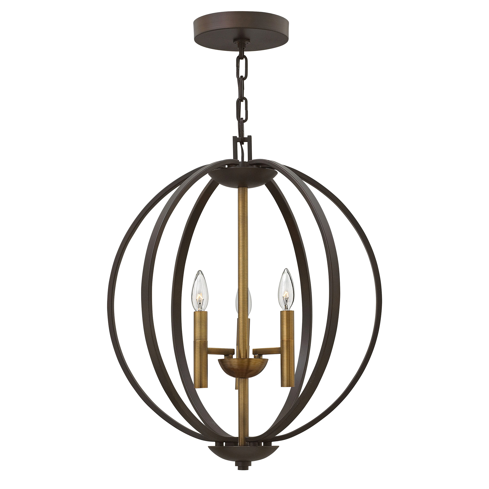 Euclid Chandelier By Hinkley Lighting 3463sb Euclid Chandelier By Hinkley Lighting