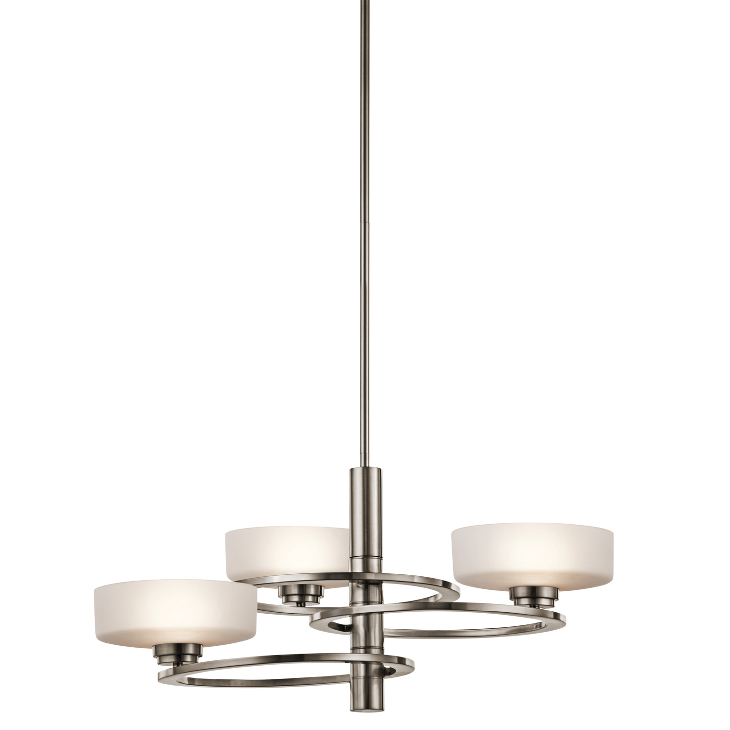 Aleeka 3 Light Chandelier By Kichler 43364clp Aleeka 3 Light Chandelier By Kichler