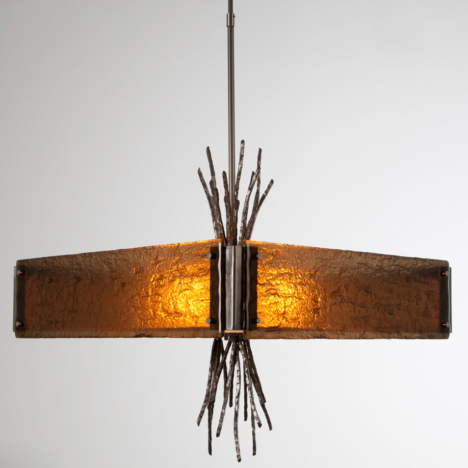 Ironwood Square Chandelier by Hammerton Studio | CHB0032-0D-SN-BG-001 ...