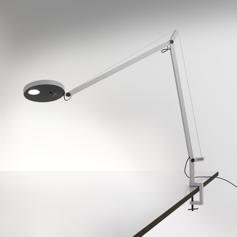 Demetra Clamp Base Desk Lamp With Motion Sensor By Artemide Dem1032