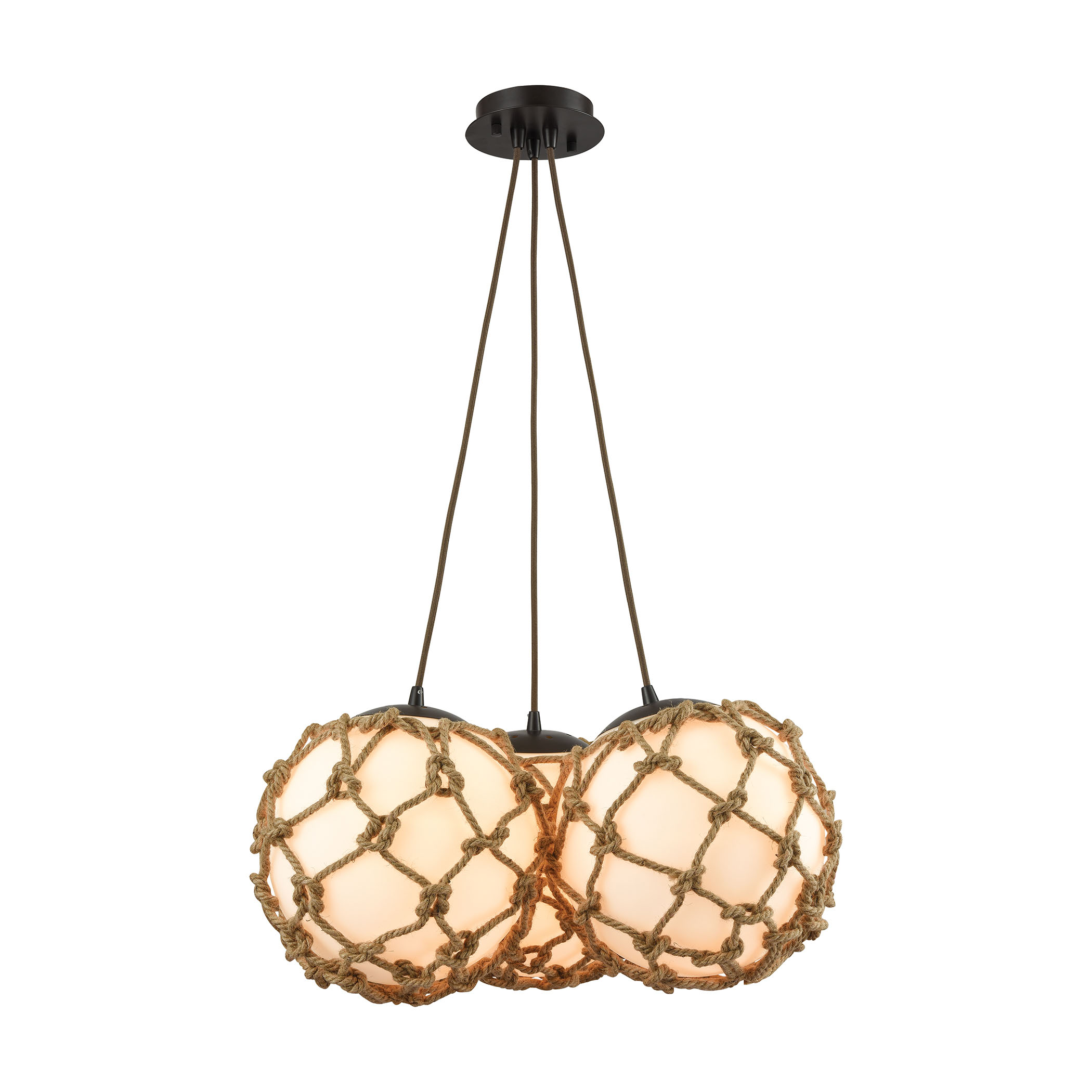 Coastal Inlet Multi Light Pendant By Elk Lighting 10710 3sr Coastal Inlet Multi Light Pendant By Elk Lighting