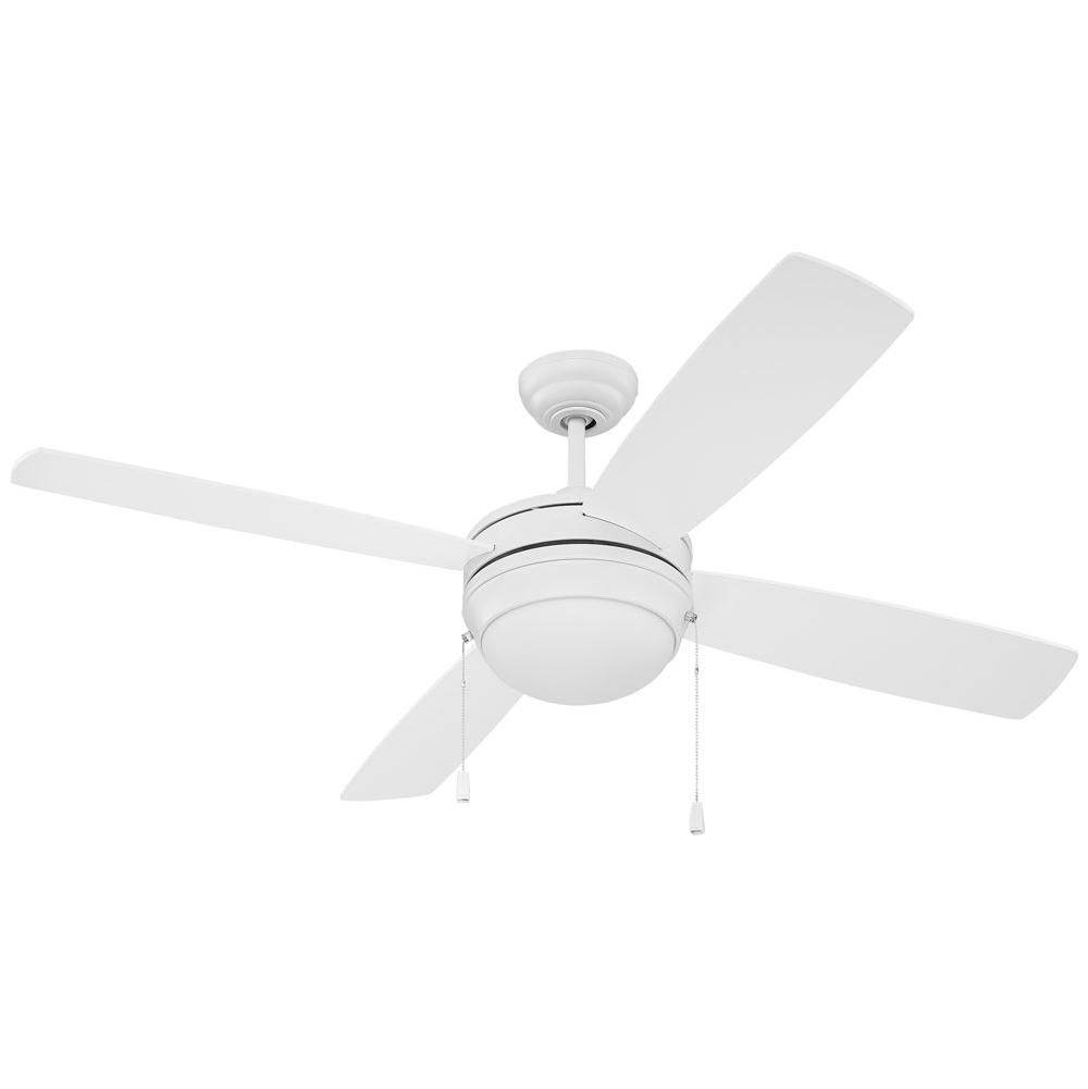 Laval Nrg Ceiling Fan With Light By Ellington Lav52mww4 Nrg