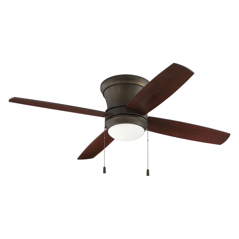 Laval Hugger Ceiling Fan With Light By Ellington Lavh52esp4