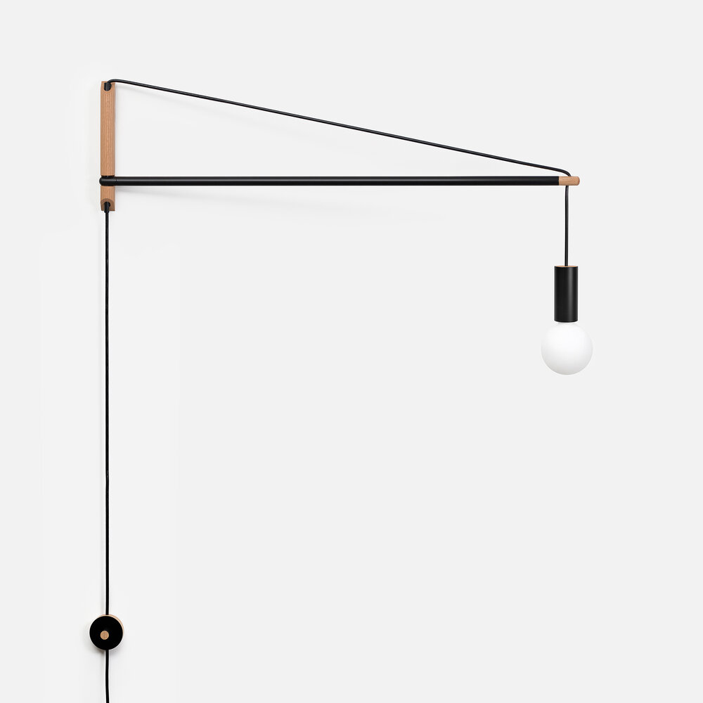 swing wall light