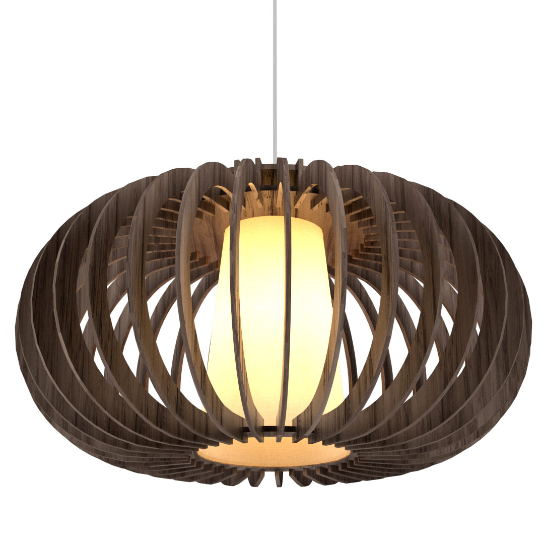 Stecche Di Legno Globe Pendant by Accord Iluminacao, AC-1182-18