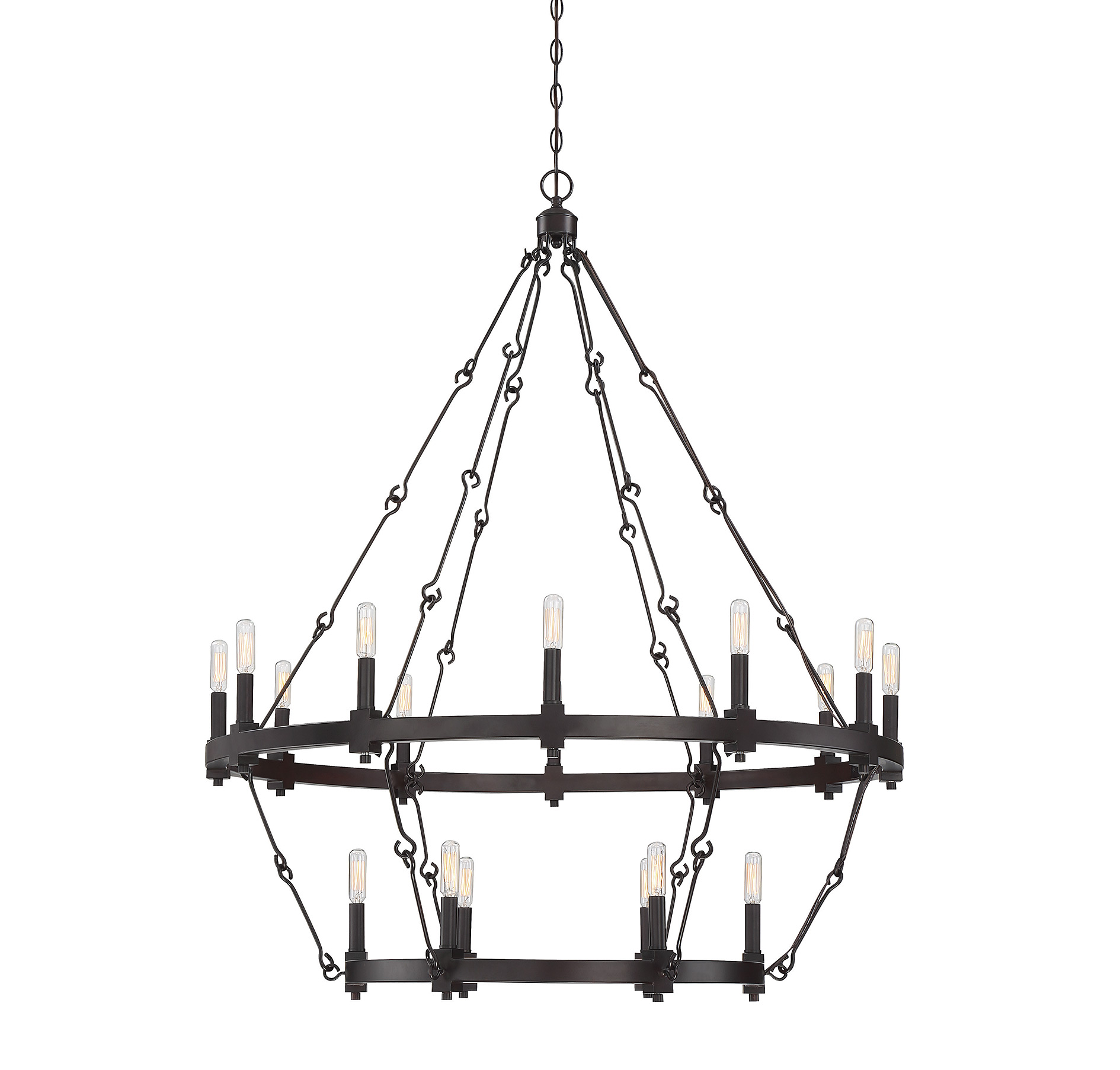 Two Tier Chandelier By Savoy House 1 932 18 13 Adria Two Tier Chandelier By Savoy House 1 932 18 13