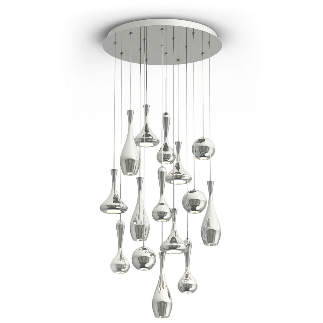 Acid 15 Light Pendant By Modern Forms Pd Acid15r Pn