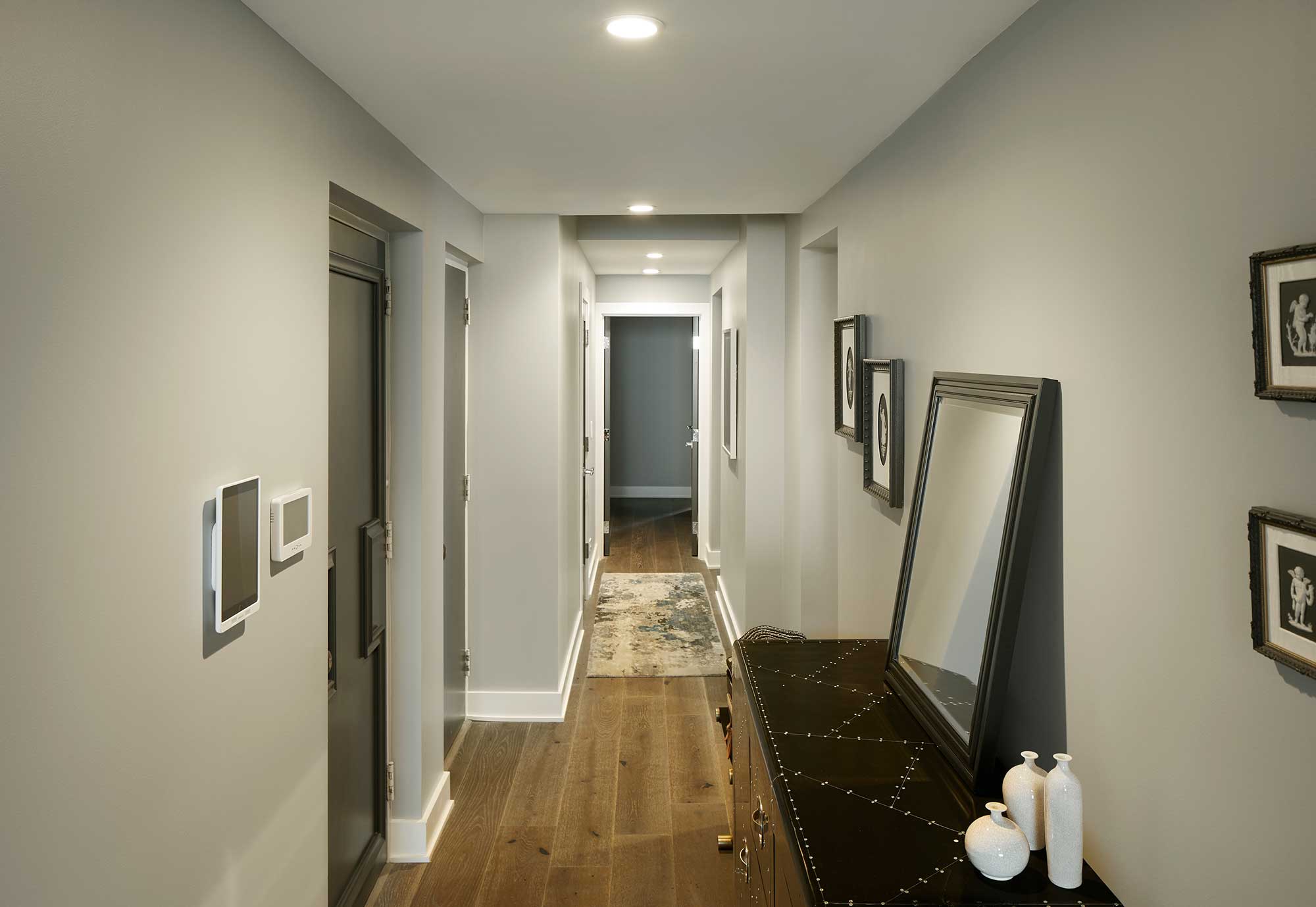 recessed hallway lighting