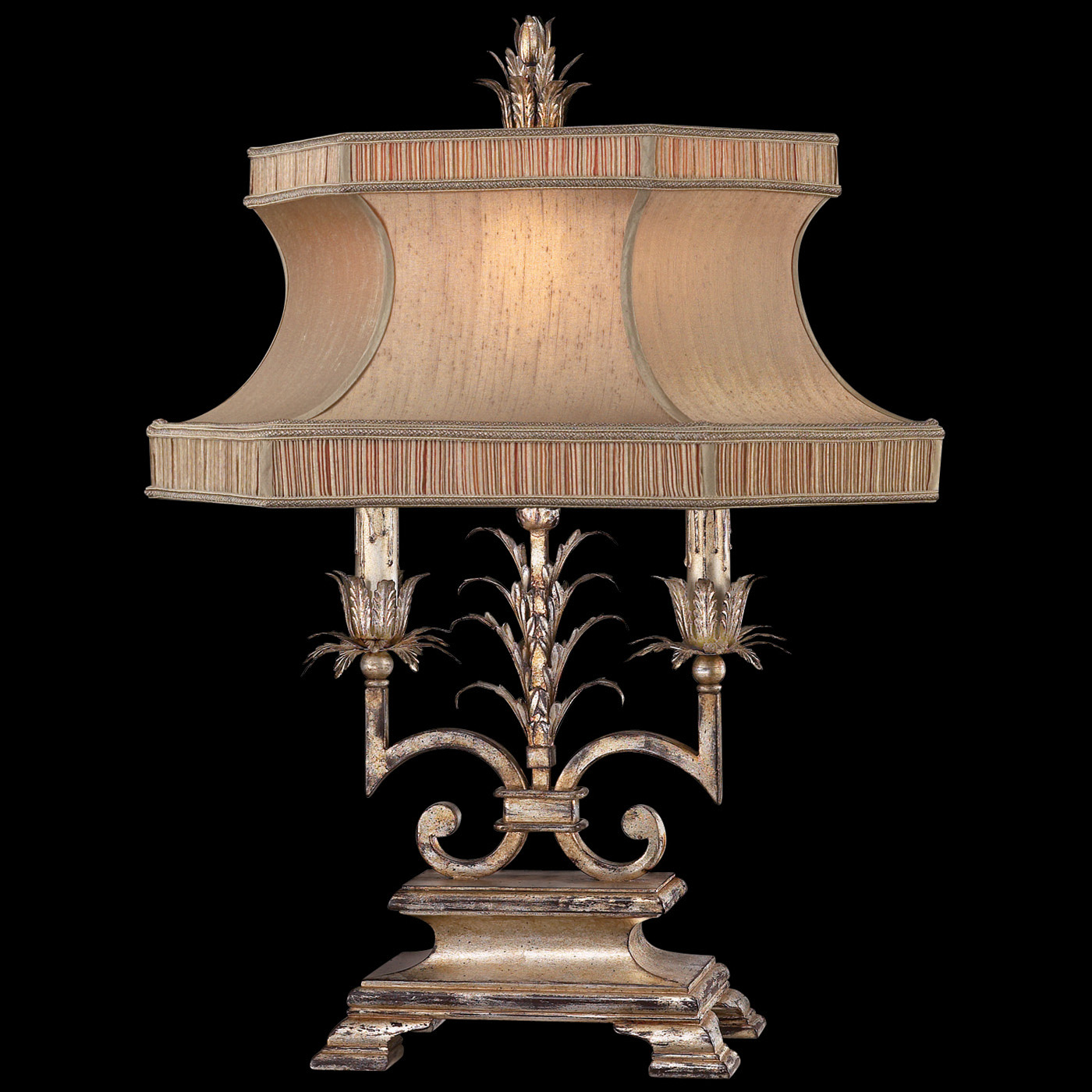 two arm table lamp