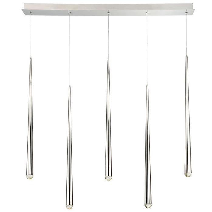 Cascade Linear Multi Light Pendant By Modern Forms Pd 41705l Pn - Modern Forms Pendant