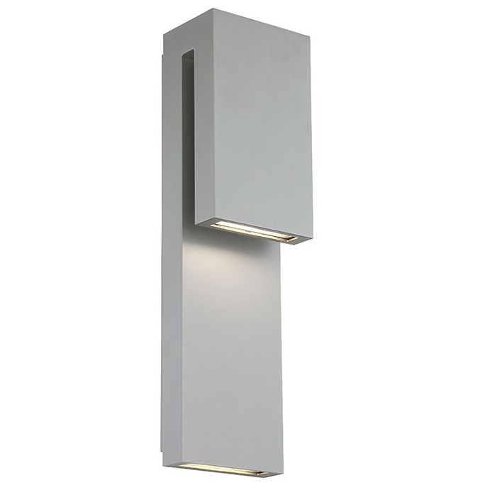 Double Down Outdoor Wall Light by Modern Forms WSW13718GH MFR534456