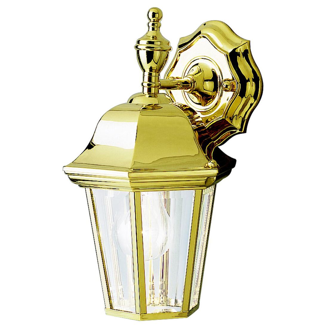 Grove Mill Outdoor Top Mount Wall Light by Kichler 9409PB