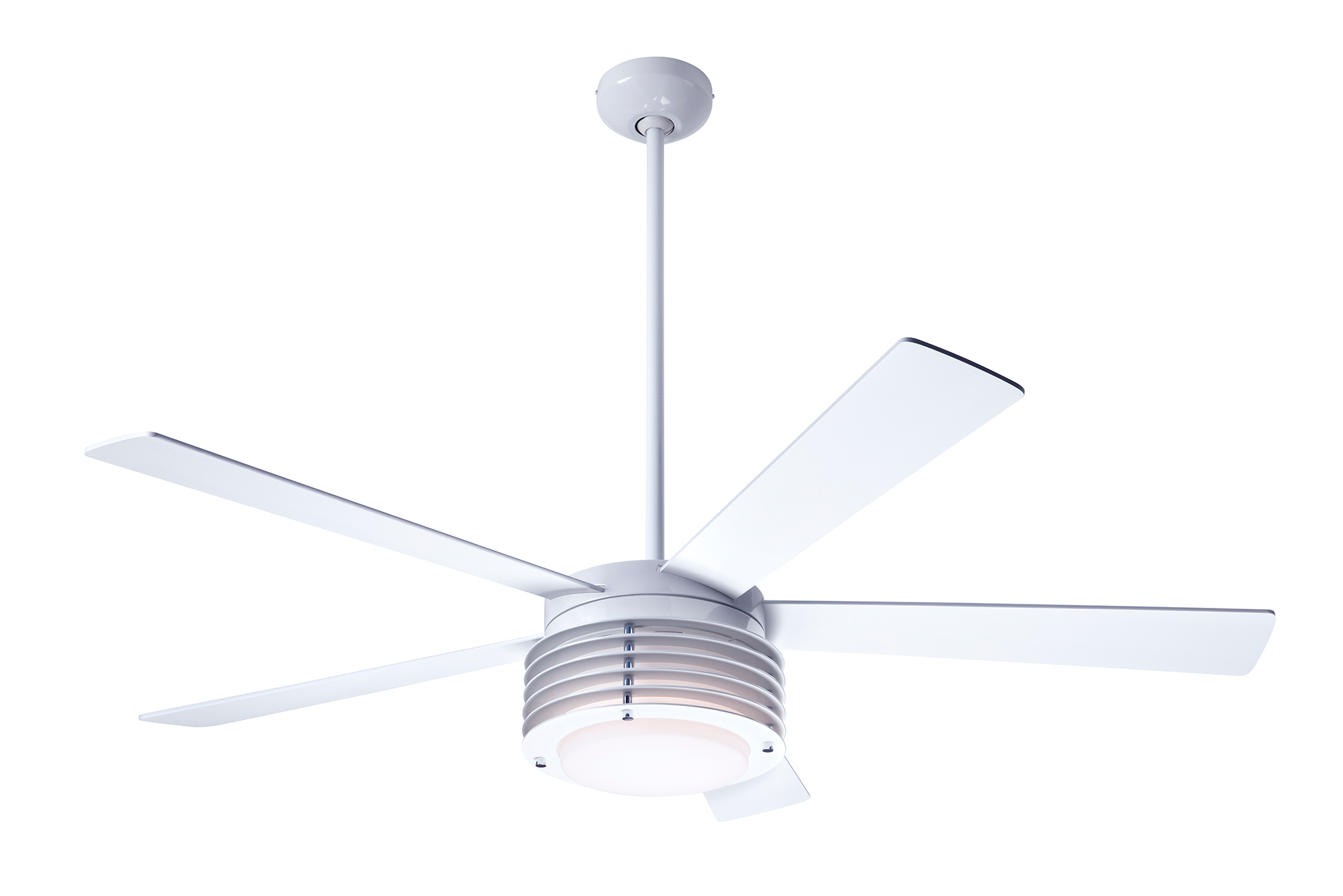 Pharos Ceiling Fan With Light By Modern Fan Co Pha Gw 52 Wh