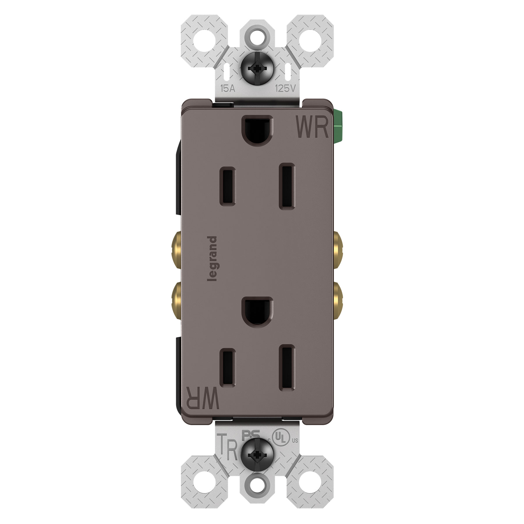 Outdoor Tamper Resistant 15 Amp Outlet by Legrand Radiant | 885TRWR ...