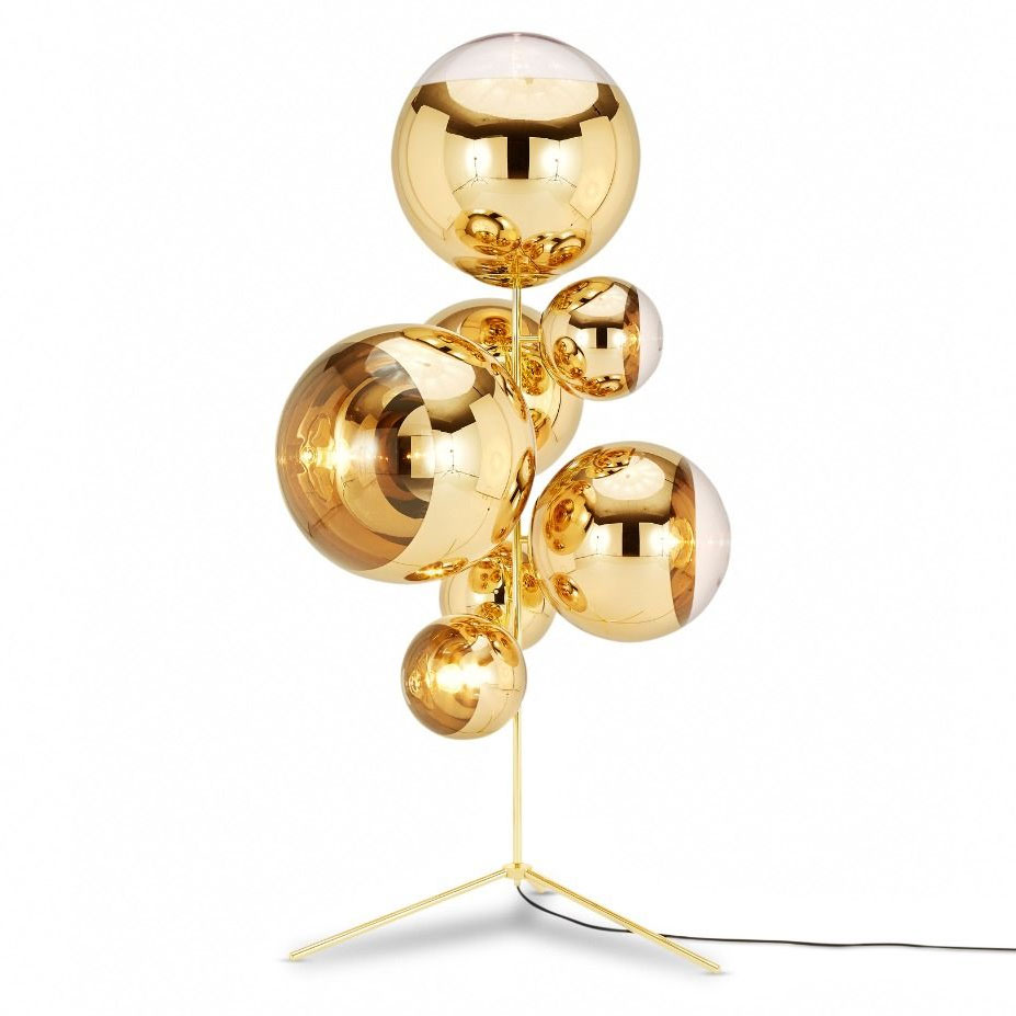 Mirror Ball Chandelier Floor Lamp by 