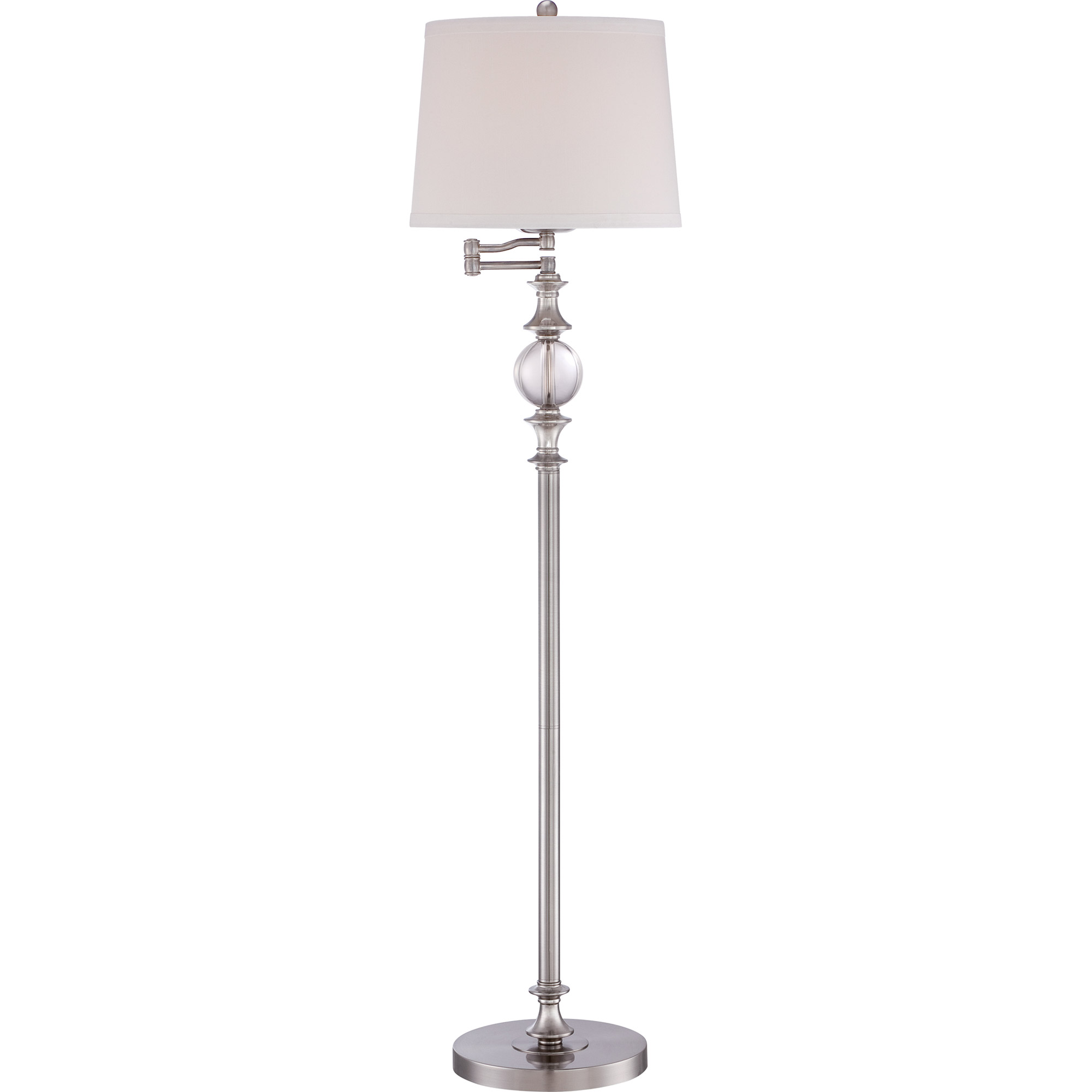 Buckler Swing Arm Floor Lamp By Quoizel Q1633fbn