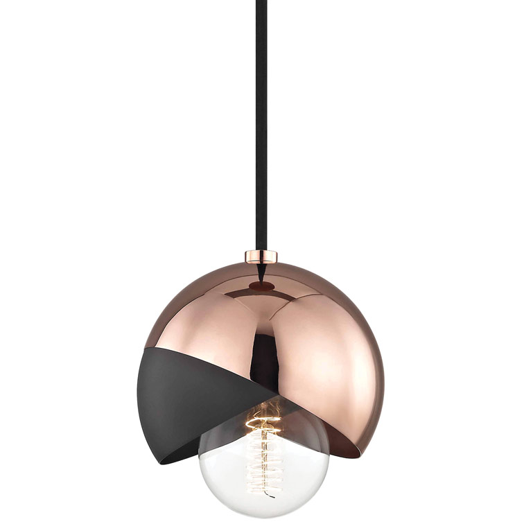 Emma Pendant By Mitzi H168701 Poc Bk Emma Pendant By Mitzi