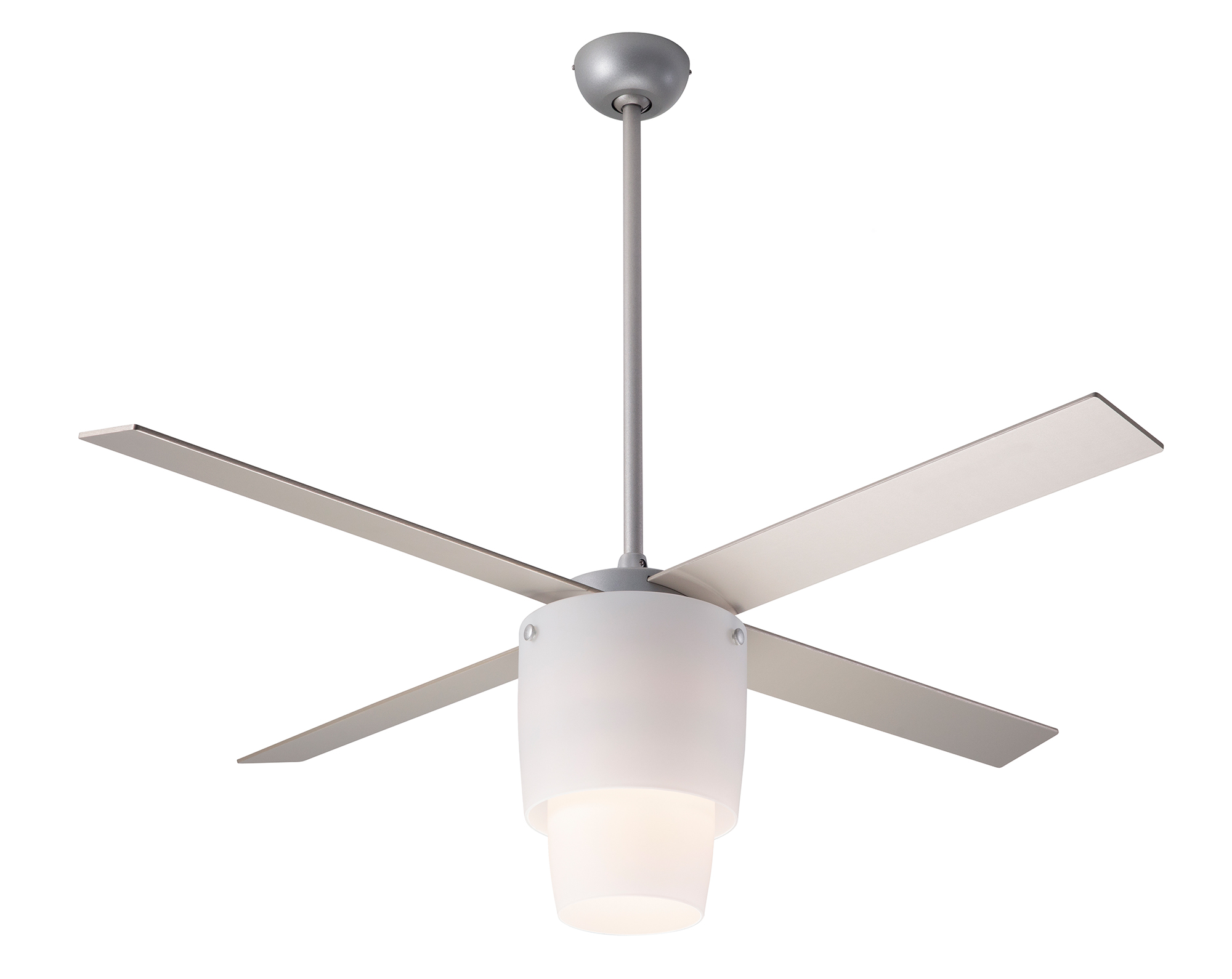 Halo Ceiling Fan With Light By Modern Fan Co Hal No 52 Nk