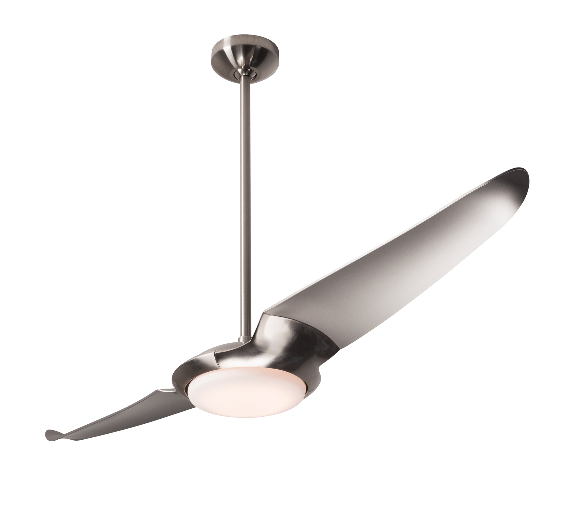 Ic Air2 Dc Ceiling Fan With Light By Modern Fan Co Ic2 Bn 56 Nk 570 Rc