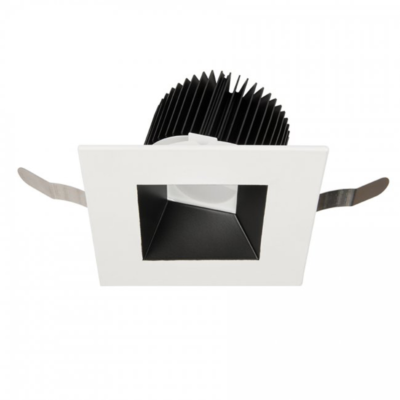 Aether 3.5IN Square Wall Wash Trim by WAC Lighting R3ASWT A827 BKWT WAC590009