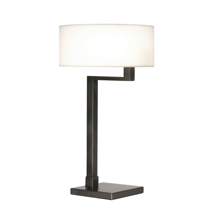 Quadratto Swing Arm Table Lamp By, Sonneman Thick Thin Table Lamp