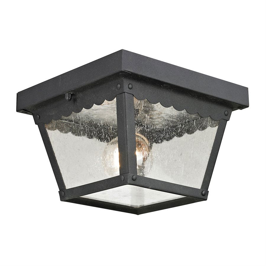 Springfield Small Outdoor Ceiling Flush Mount By Thomas Lighting 9102ef 65