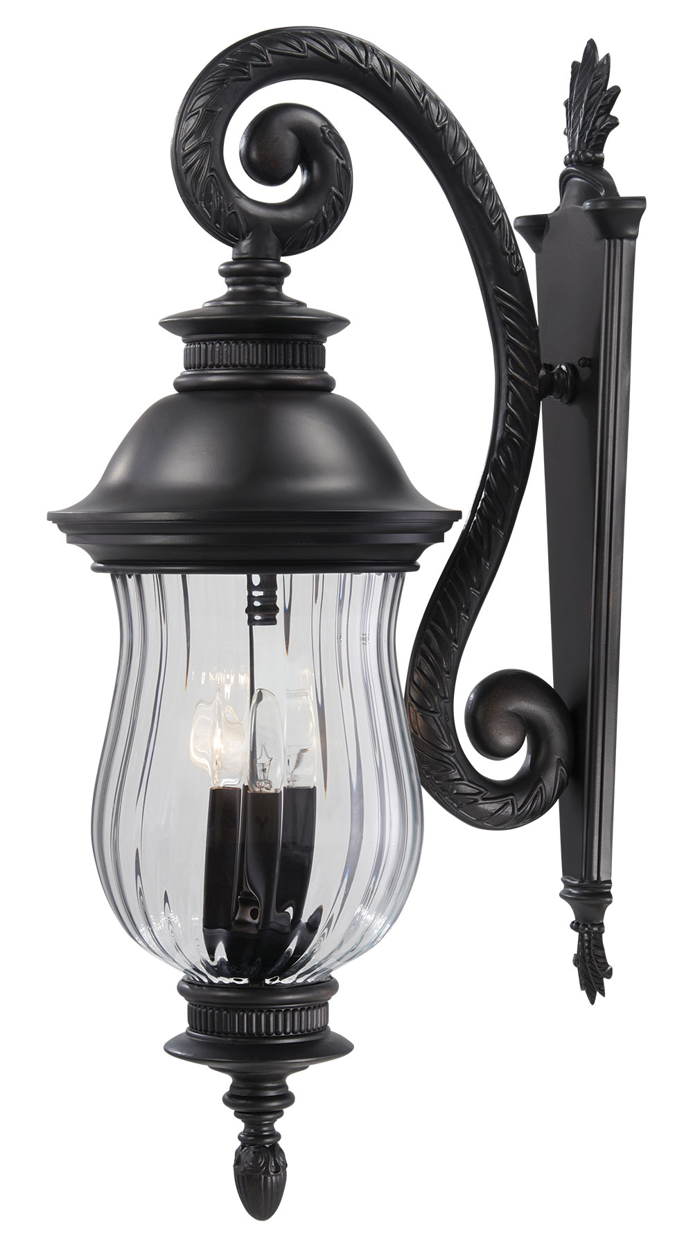 Newport Outdoor Scroll Mount Wall Light by Minka Lavery | 8908-94 ...