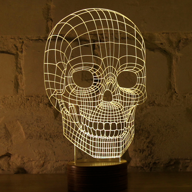 Skull Table Lamp By Studio Cheha Ch