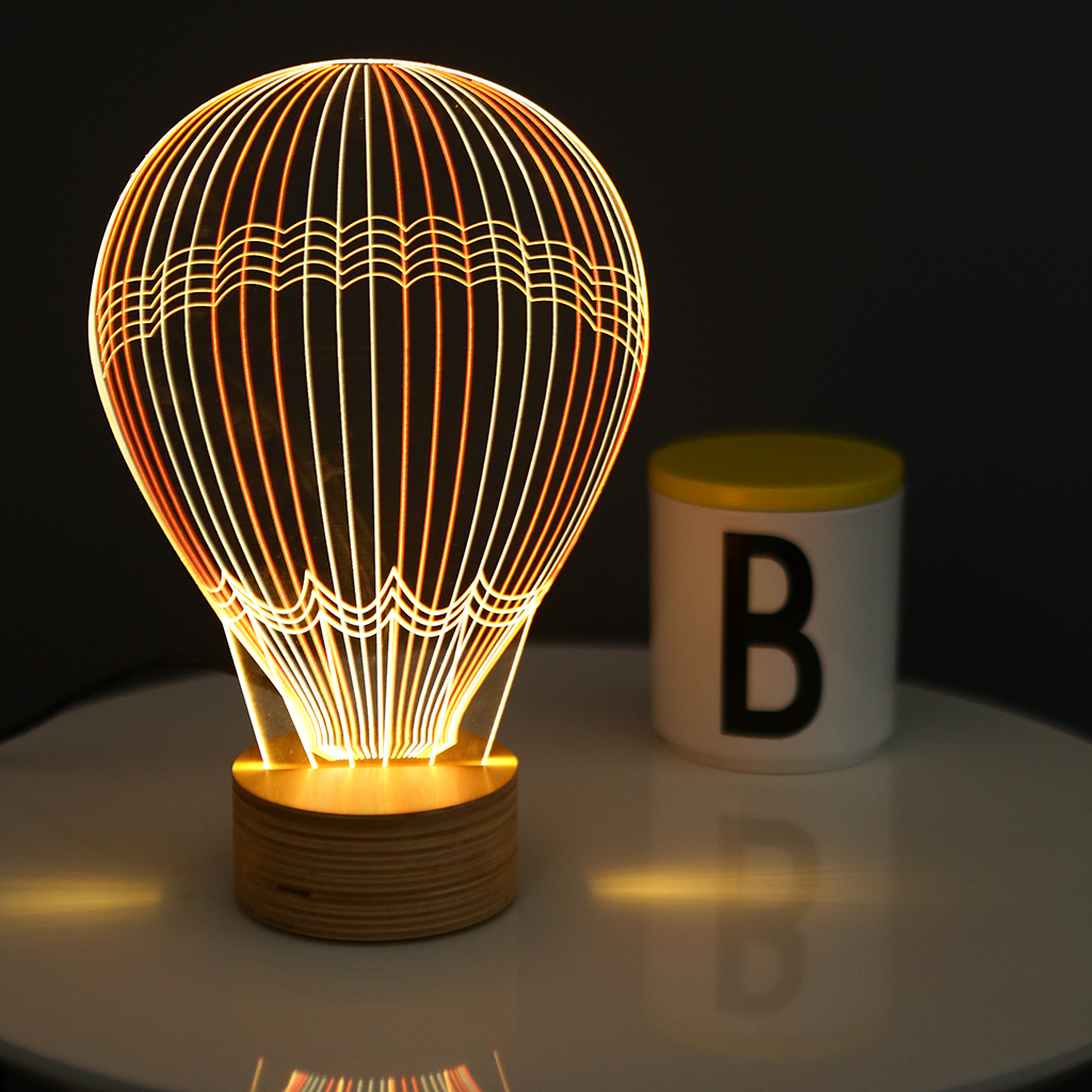 hot air balloon table lamp