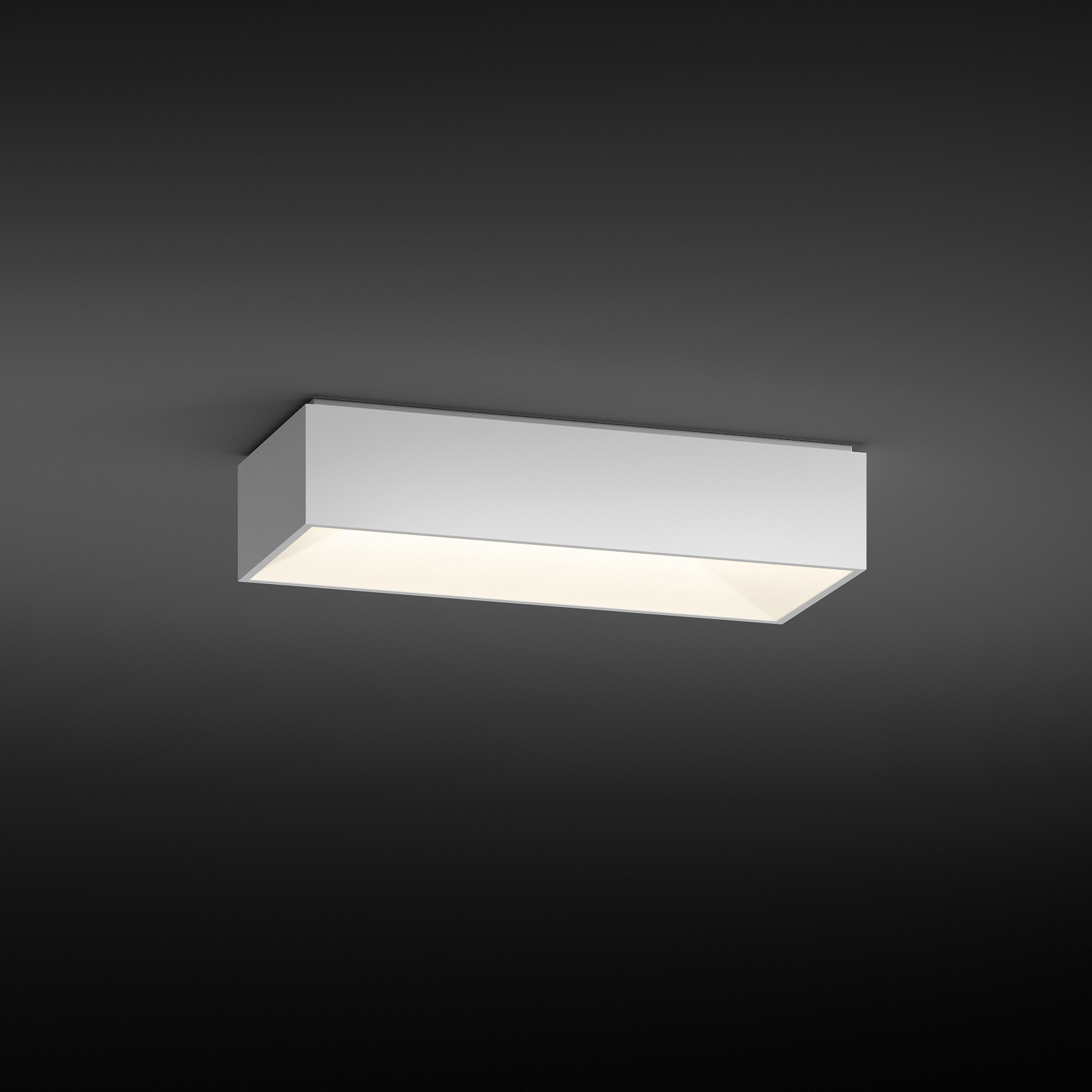 Link Rectangle Ceiling Light Fixture By Vibia 5373 03