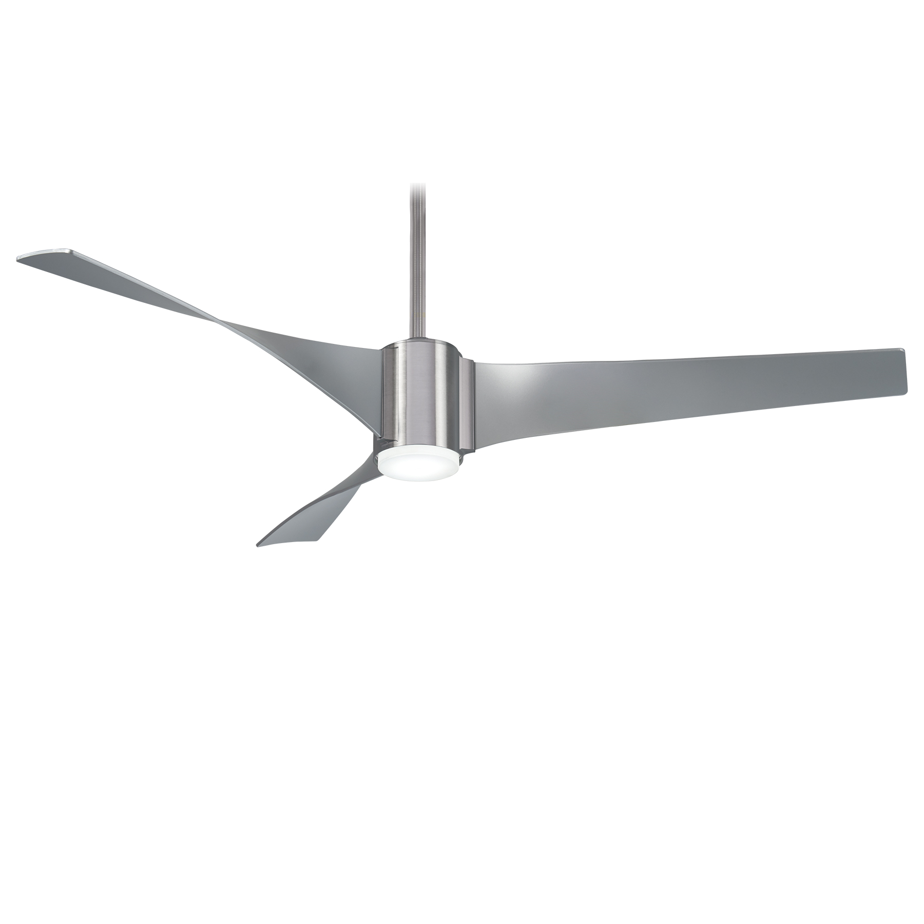 Triple Ceiling Fan With Light By Minka Aire F832l Bn Sl