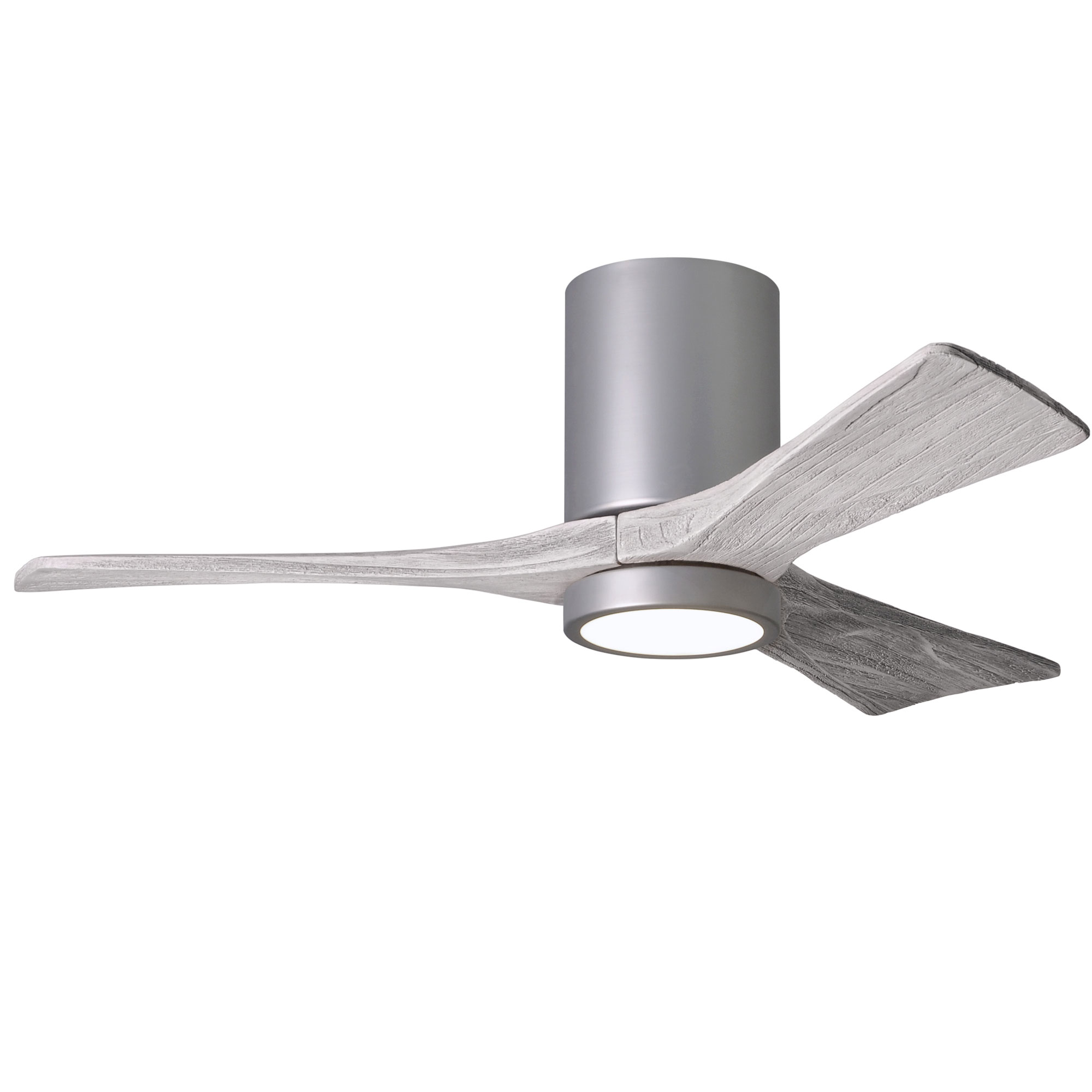 Irene Hugger Ceiling Fan With Light By Matthews Gerbar Atlas Ir3hlk Bn Bw 42