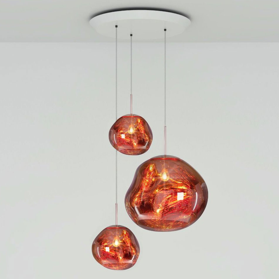 Melt Multi Light Pendant By Tom Dixon Mlps01c Pusm1 Melt Multi Light Pendant By Tom Dixon Mlps01c Pusm1