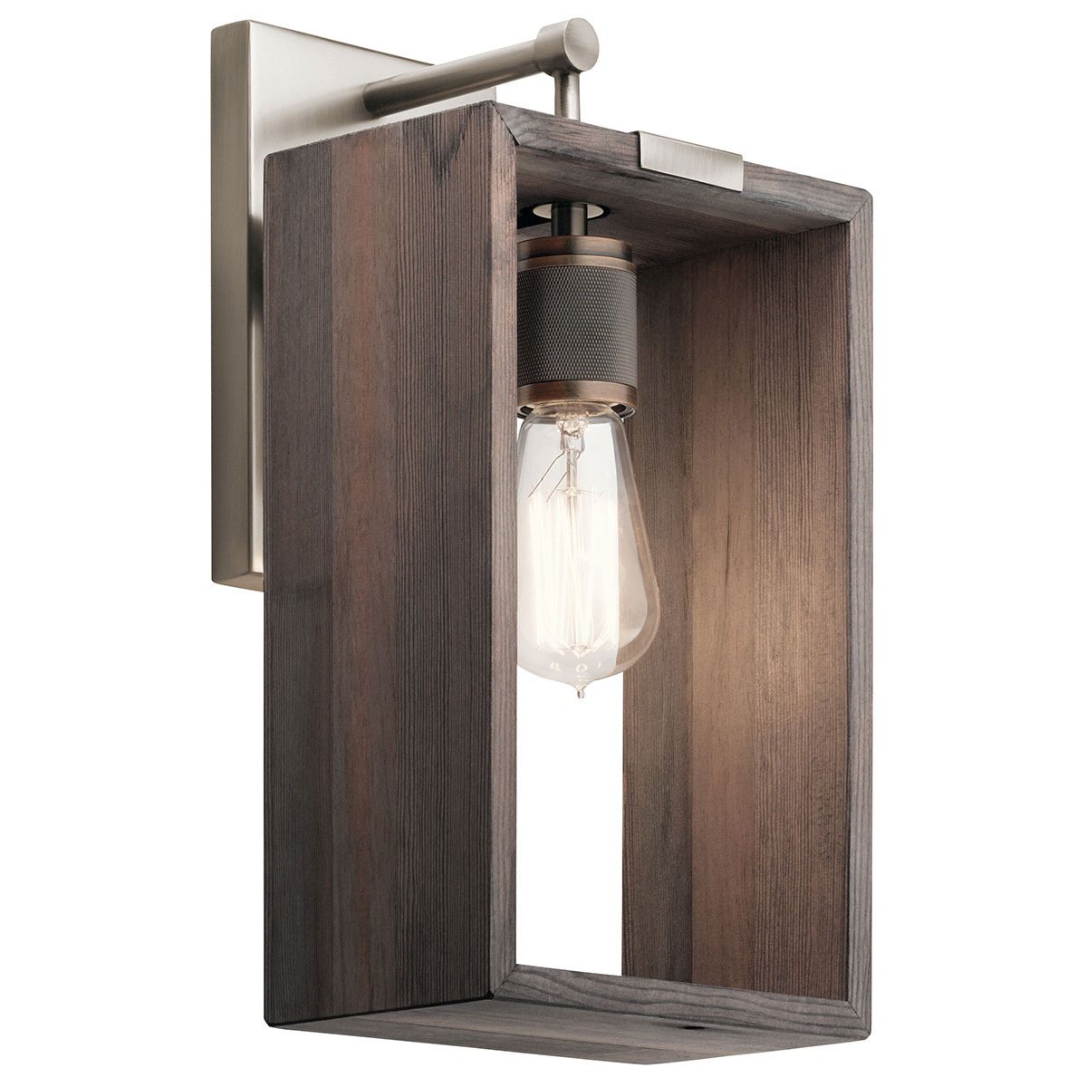 Industrial Frames Wall Light By Kichler 44218clp Industrial Frames Wall Light By Kichler