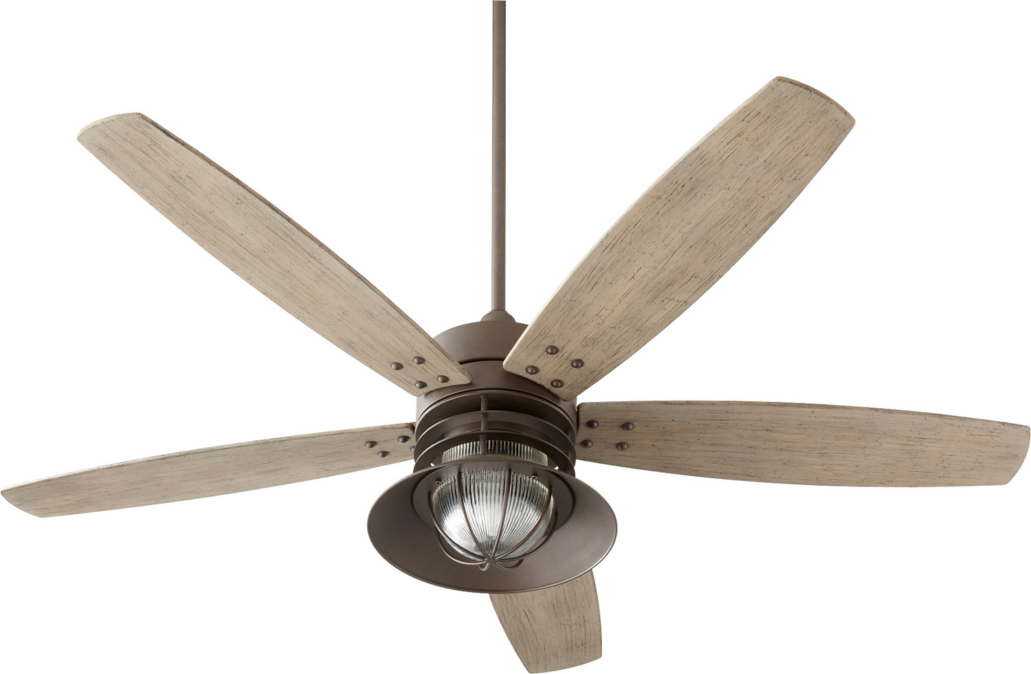 Portico Outdoor Ceiling Fan With Light By Quorum 14605 86